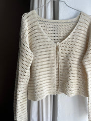 Cotton Cardi crochet pattern