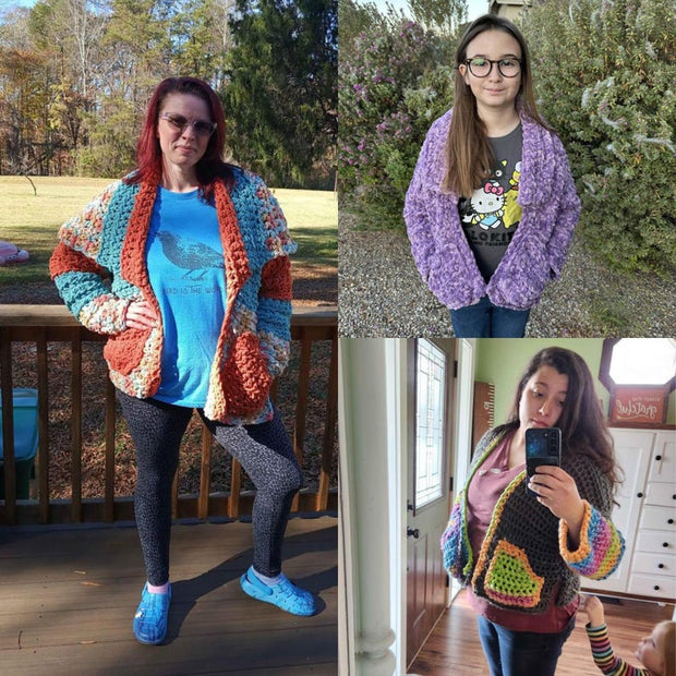 Gavi Cardigan Crochet Pattern