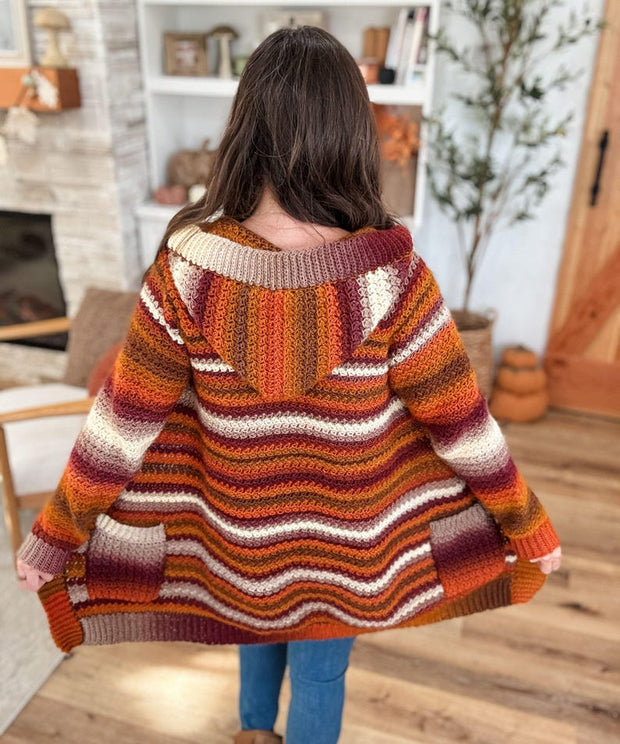 Cardigan valy crochet pattern