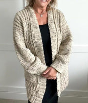 Crochet Cardigan Pattern Women - Video included.