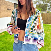 Cardigan Pakidraw crochet pattern