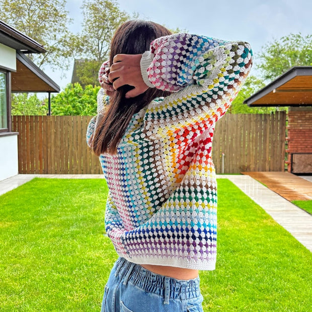 Cardigan Pakidraw crochet pattern