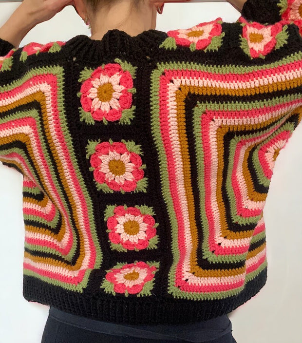 New Saly Cardigan crochet Pattern