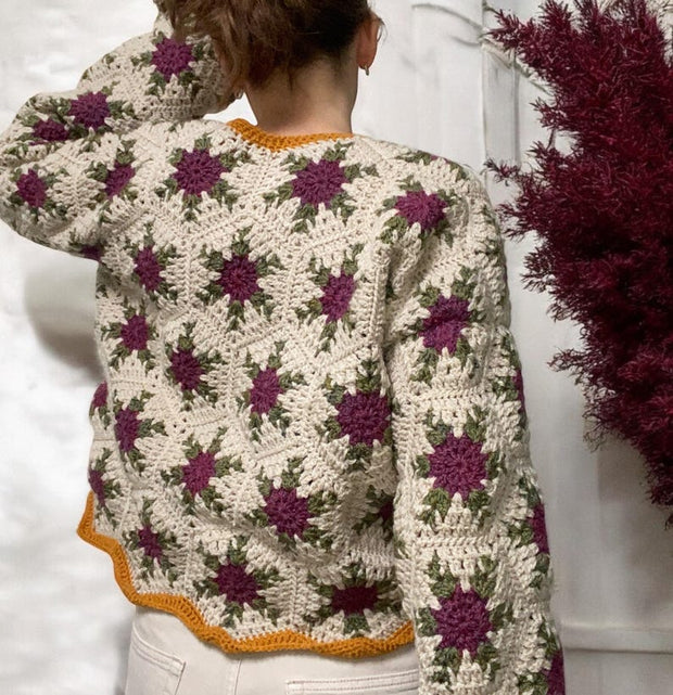 Berry Cardigan crochet pattern