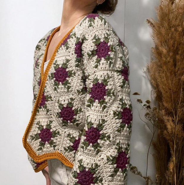 Berry Cardigan crochet pattern