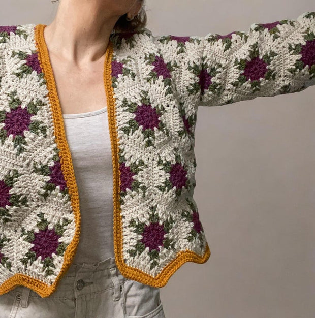 Berry Cardigan crochet pattern
