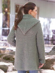 Crochet Hoodie Cardigan Pattern
