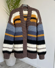 Chunky Crochet Cardigan Pattern