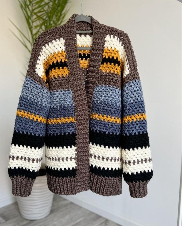 Chunky Crochet Cardigan Pattern