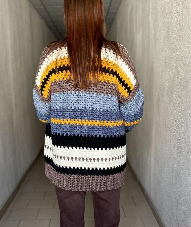 Chunky Crochet Cardigan Pattern