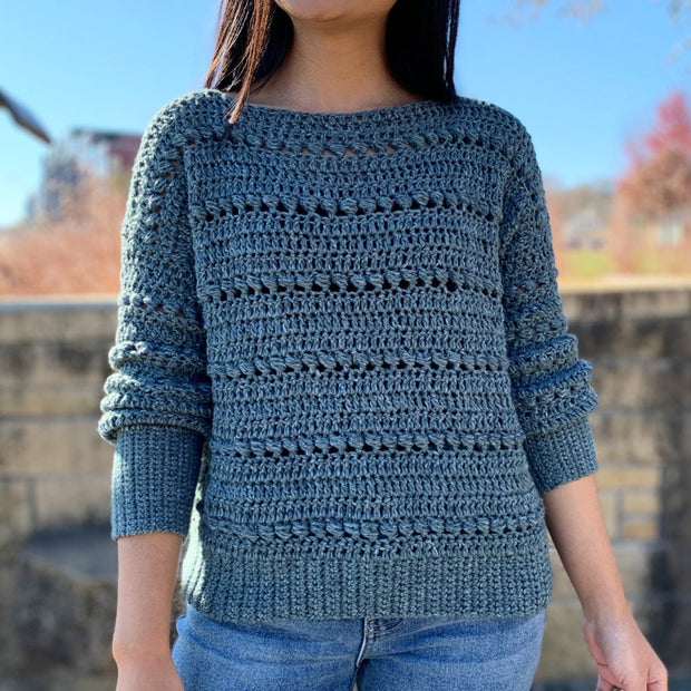 Kayb sweater crochet pattern video tutorial