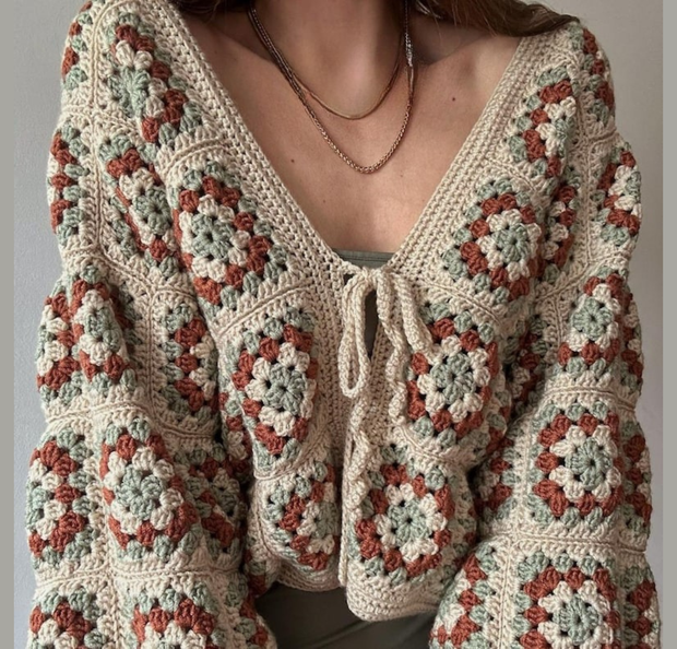 Sunset Grannies crochet pattern