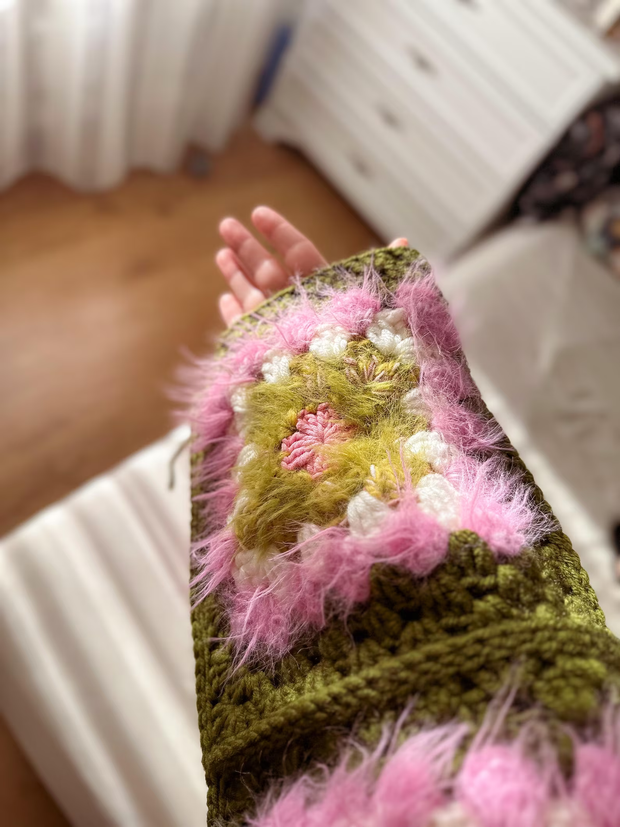 Granny Square Cardigan Crochet Pattern