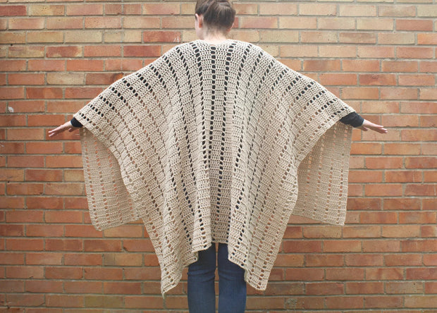 Kimono Cardigan Crochet Pattern