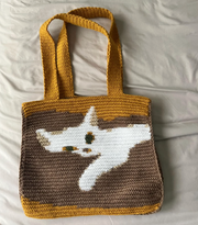 sleepy Cat Bag Crochet Pattern