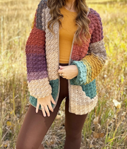 The Echoes Cardigan crochet pattern