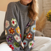 Blooming Dream Sweater Crochet Pattern