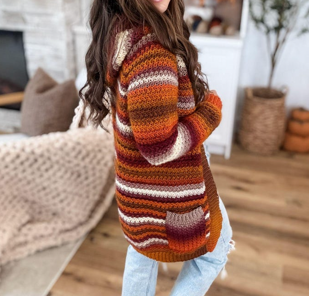 Cardigan valy crochet pattern