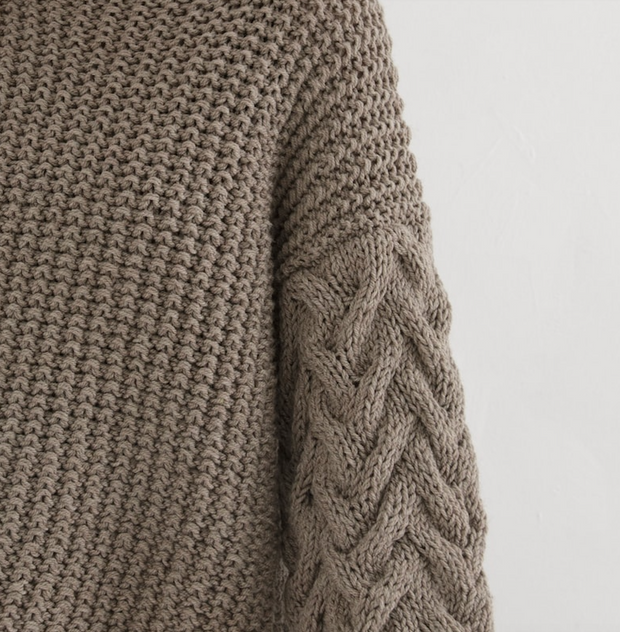 Knit Cable Sweater Pattern