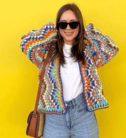 Cardigan Hilos crochet pattern