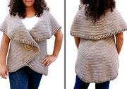 Simplicity Round Cardigan Crochet Pattern (S - 5XL)