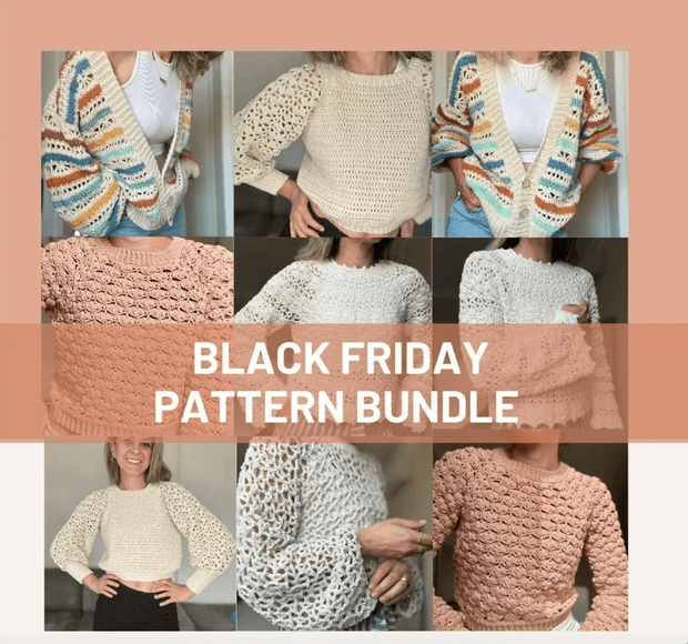 Black Friday Crochet Pattern Bundle