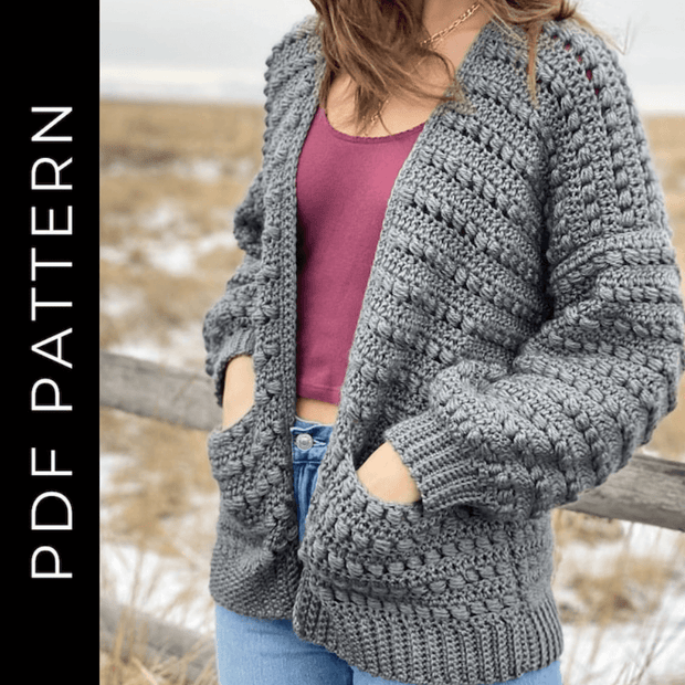Gony Cardigan crochet pattern