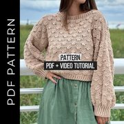 Whispering Sweater Crochet Pattern