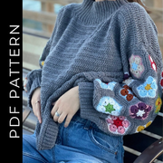 Blooming Dream Sweater Crochet Pattern