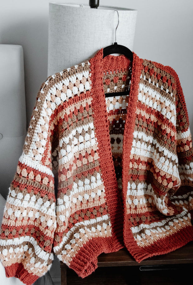 kabiWeave Cardigan crochet pattern