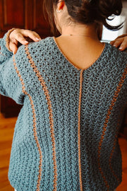 Springtide Crochet Sweater crochet pattern