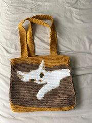 sleepy Cat Bag Crochet Pattern